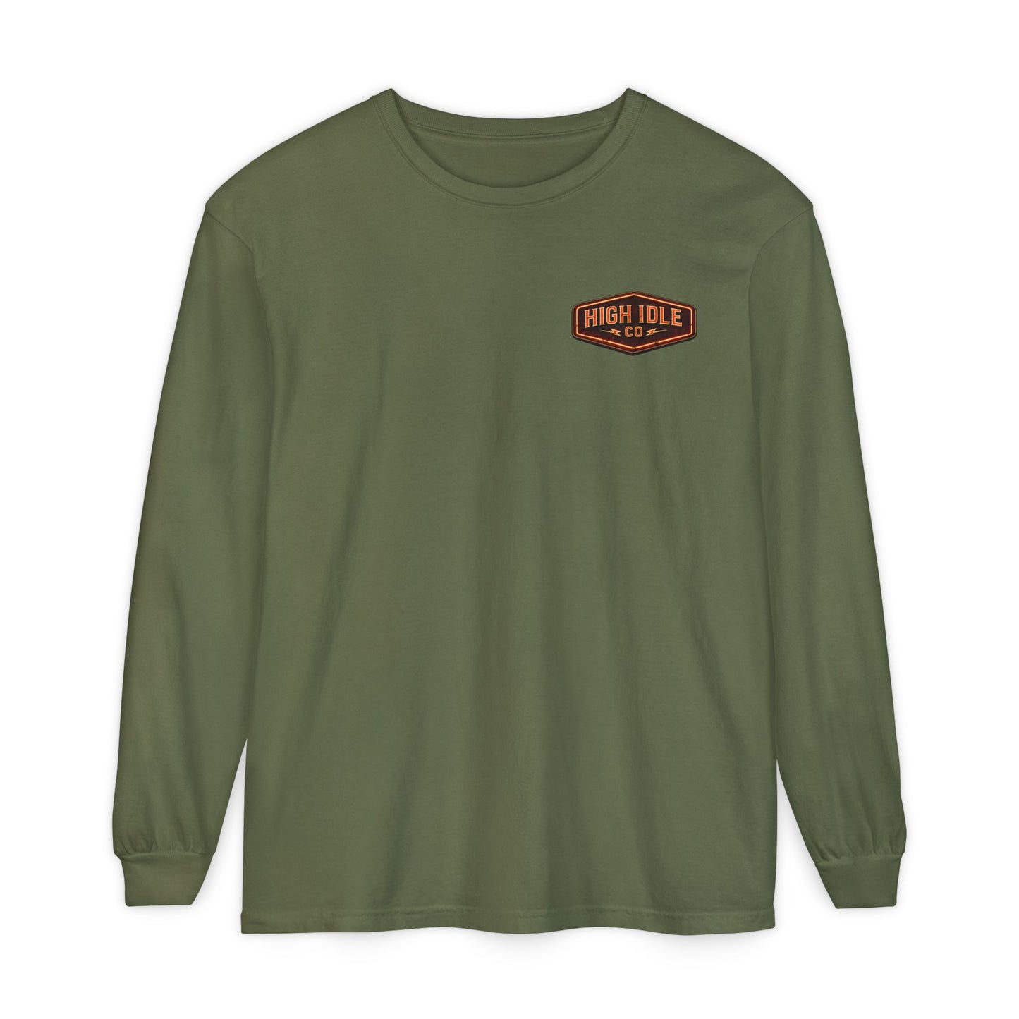 Rust Revival Motorcycle Long Sleeve Tee