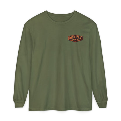 Rust Revival Motorcycle Long Sleeve Tee